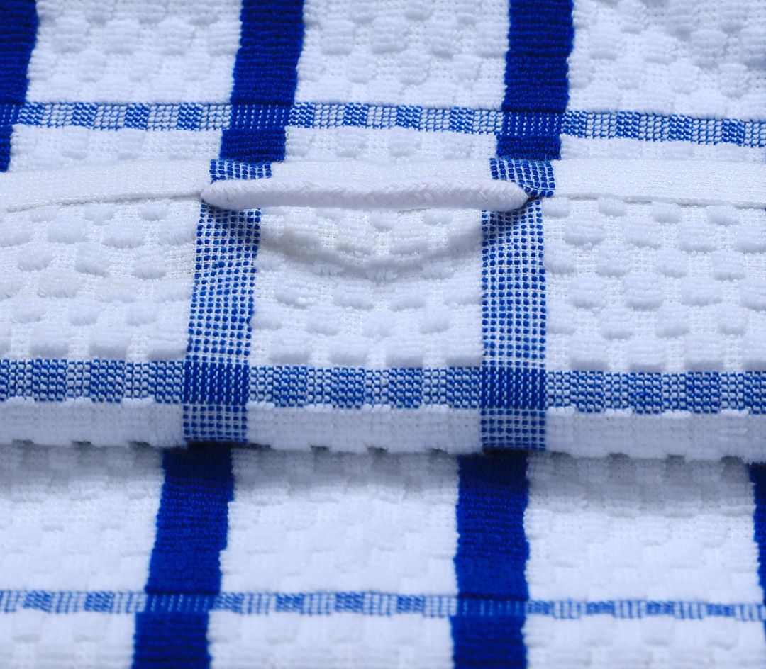 Blue Tea Towels Hanging cord