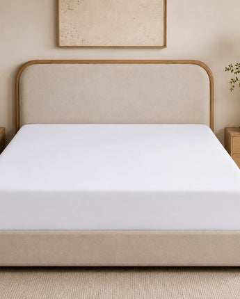 Grande Hotel Fitted Bed Sheet White Luxury Comfort | Linen King