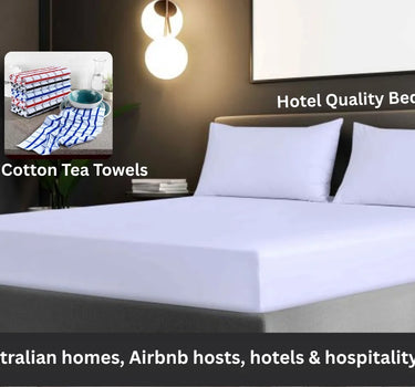 Premium cotton towels and luxury bed linen supplied across Australia by Linen King for homes, hotels, Airbnb properties and hospitality businesses.